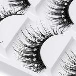 5 Pairs of Thick Shimmer False Eyelashes