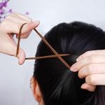 50 Pcs No Damage Black Hair Ties