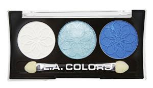 L.A. COLORS 3-Color Eyeshadow Palette - Forget-Me-Not