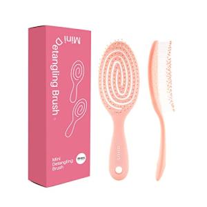 Kids' Pink Hair Brush with Soft Bristles