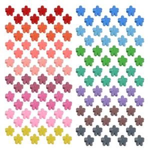 Colorful Mini Flower Hair Clips for All Ages