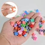 Colorful Mini Flower Hair Clips for All Ages