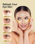 30 Pairs Gold Under Eye Patches for Dark Circles