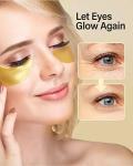 30 Pairs Gold Under Eye Patches for Dark Circles
