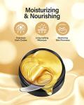 30 Pairs Gold Under Eye Patches for Dark Circles