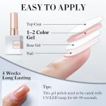 Milky White Soak Off Gel Nail Polish 15ML