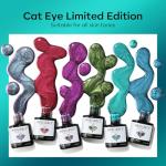 Cat Eye Glitter Nail Polish Set - 6 Colors