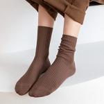 Cute Crew Socks for Women - Neutral Cotton