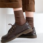 Cute Crew Socks for Women - Neutral Cotton