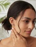 6 Pairs Hypoallergenic Cubic Zirconia Stud Earrings