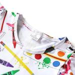 Toddler Girls' Back to School Print Dress