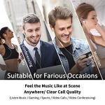 Kimwood Wired Earbuds with Mic and Powerful Bass