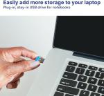 16GB Verbatim Nano USB Flash Drive - Blue