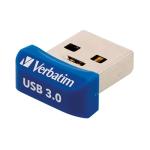 16GB Verbatim Nano USB Flash Drive - Blue