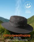Packable Wide Brim UV Protection Bucket Hat