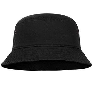 Unisex Cotton Bucket Hat for Travel and Summer