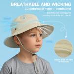 Kids Sun Hat UPF 50+ Quick Dry Beige
