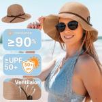 Women's Foldable Sun Hat with UV Protection