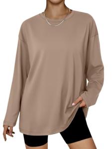 Trendy Oversized Long Sleeve Tee for Women
