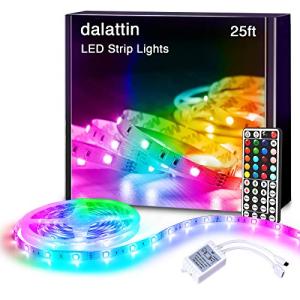 25ft RGB LED Strip Lights with Remote