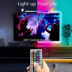 25ft RGB LED Strip Lights with Remote