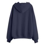 Oversized Zip-Up Hoodie for Women - Y2K Style