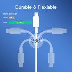3-Pack 6FT MFi Certified Lightning Charger Cables