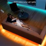 25ft RGB LED Strip Lights with Remote