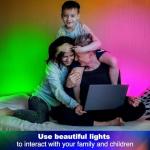 RGB LED Strip Lights with Remote Control, 130ft