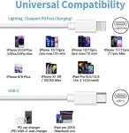 3-Pack 6FT MFi Certified Lightning Charger Cables