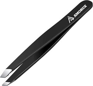 Stainless Steel Eyebrow Tweezers for Women's Beauty