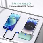 Compact 5500mAh Portable Charger for iPhone