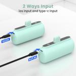 Compact 5500mAh Portable Charger for iPhone