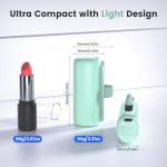 Compact 5500mAh Portable Charger for iPhone