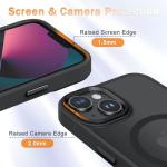Matte Magnetic Slim iPhone 13/14 Case with Screen Protector