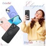 Matte Magnetic Slim iPhone 13/14 Case with Screen Protector