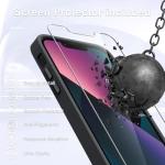 Matte Magnetic Slim iPhone 13/14 Case with Screen Protector