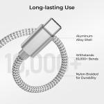 iPhone USB-C Charger Cable 6.6FT 2-Pack