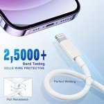 2-Pack USB C to Lightning Charging Cable