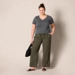 Women's V-Neck T-Shirt Set, 2-Pack, Plus Size
