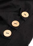 Cute Girls' Summer Tunic with Side Buttons