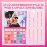 Barbie 35-Well Shadow Palette with 8 Brushes