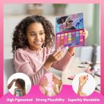 Barbie 35-Well Shadow Palette with 8 Brushes