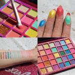 Barbie 35-Well Shadow Palette with 8 Brushes