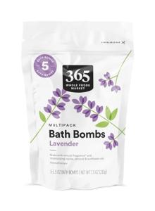 Lavender Bath Bombs - 5 Pack