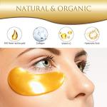 24K Gold Under Eye Patches - 14 Pairs
