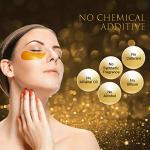 24K Gold Under Eye Patches - 14 Pairs