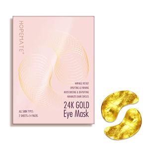 Gold Eye Masks with Hyaluronic Acid - 14 Pairs