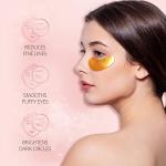 Gold Eye Masks with Hyaluronic Acid - 14 Pairs