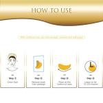 24K Gold Under Eye Patches - 14 Pairs